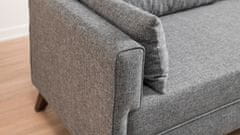 Atelier Del Sofa 3-místná pohovka Bella Sofa Bed - Grey, Šedá