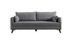 Atelier Del Sofa 3-místná pohovka Bella Sofa Bed - Grey, Šedá