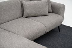 Atelier Del Sofa Rohová sedací souprava Side Left - Light Grey, Světlá Šedá