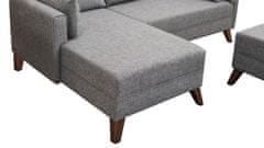 Atelier Del Sofa Rohová sedací souprava Bella Corner Sofa Left 2, Šedá