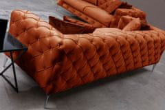 Atelier Del Sofa 2-místná pohovka Como - Orange, Oranžová