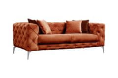 Atelier Del Sofa 2-místná pohovka Como - Orange, Oranžová