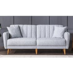 Atelier Del Sofa 3-místná pohovka Aqua - Grey, Šedá