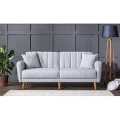 Atelier Del Sofa 3-místná pohovka Aqua - Grey, Šedá