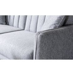 Atelier Del Sofa 3-místná pohovka Aqua - Grey, Šedá