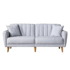 Atelier Del Sofa 3-místná pohovka Aqua - Grey, Šedá