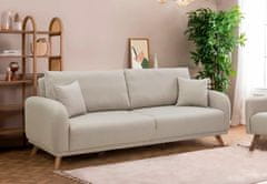 Atelier Del Sofa 3-místná pohovka Hera - Cream, Krémová