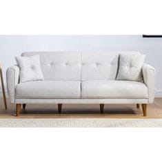 Atelier Del Sofa 3-místná pohovka Aria - Cream, Krémová