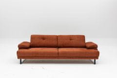 Atelier Del Sofa 3-místná pohovka Mustang - Orange, Oranžová