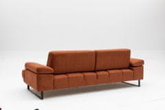 Atelier Del Sofa 3-místná pohovka Mustang - Orange, Oranžová