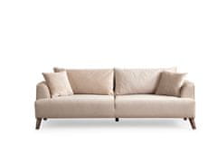 Atelier Del Sofa 3-místná pohovka Buhara 3 Seater - Ecru, Okrová