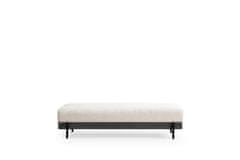 Atelier Del Sofa Taburet Eti Black Pouffe - White, Bílá