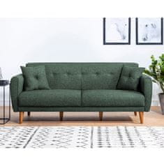 Atelier Del Sofa 3-místná pohovka Aria - Green, Zelená