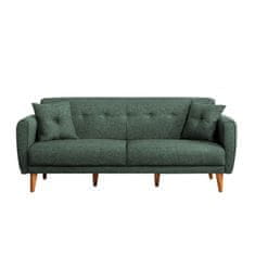 Atelier Del Sofa 3-místná pohovka Aria - Green, Zelená