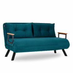 Atelier Del Sofa 2-místná pohovka Sando 2-Seater - Petrol Green, Zelená