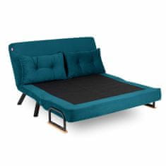 Atelier Del Sofa 2-místná pohovka Sando 2-Seater - Petrol Green, Zelená