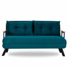 Atelier Del Sofa 2-místná pohovka Sando 2-Seater - Petrol Green, Zelená