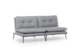 Atelier Del Sofa 3-místná pohovka Martin Sofabed - Grey GR110, Šedá