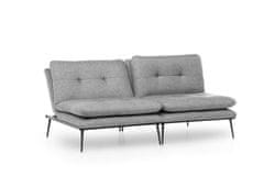 Atelier Del Sofa 3-místná pohovka Martin Sofabed - Grey GR110, Šedá