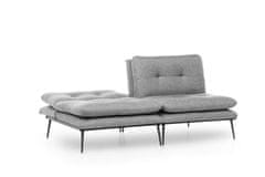 Atelier Del Sofa 3-místná pohovka Martin Sofabed - Grey GR110, Šedá