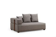 Atelier Del Sofa Rohová sedací souprava Gondol-1 (L3-CHL) - Grey, Šedá