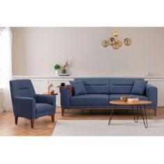 Atelier Del Sofa Sedací souprava Liones 1048 - Dark Blue, Tmavá Modrá