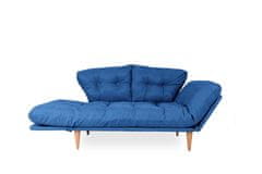 Atelier Del Sofa 3-místná pohovka Nina Daybed - Parliament Blue GR108, Modrá