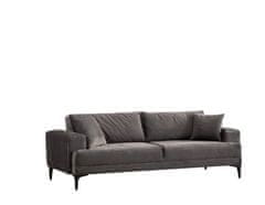 Atelier Del Sofa 3-místná pohovka Astana 3 Seater - Anthracite, Antracitová