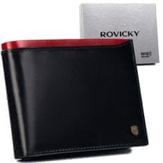 shumee Klasická kožená peněženka se systémem RFID Protect - Rovicky