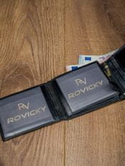 Rovicky Kožená pánská peněženka s RFID systémem