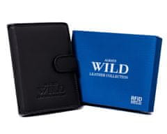 Always Wild Velká, vertikální pánská kožená peněženka