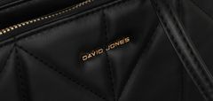 David Jones Elegantní, prošívaná dámská kabelka z ekologické kůže