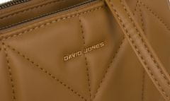 David Jones Elegantní, prošívaná dámská kabelka z ekologické kůže