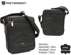 Peterson Pánská kožená taška přes rameno