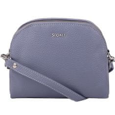 Dámská kožená crossbody kabelka 12 Lavender