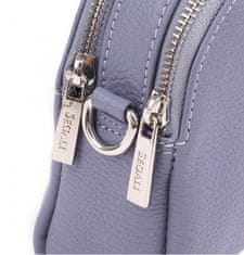 Dámská kožená crossbody kabelka 12 Lavender