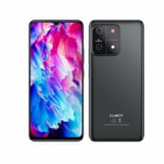 Cubot A1, smartphone, velký 6,56" displej, 8 GB/128 GB, baterie 5 100 mAh, 13 Mpx/8 Mpx, černý