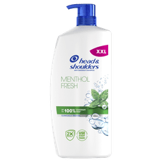 Head & Shoulders Menthol Fresh Šampon proti Lupům, 800 ml pumpička