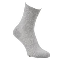 Zdravé Ponožky dámské jednobarevné bavlněné ponožky s jemným svěrem 61104 3pack, 39-42