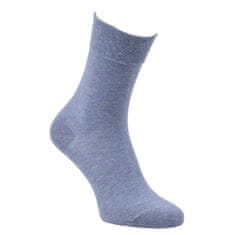 Zdravé Ponožky dámské bavlněné jednobarevné ponožky s jemným svěrem 61107 3pack, 39-42