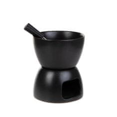 Homla Fondue set pro 2 osoby | TOLGA | černá | 12x14 cm | 855585 Homla