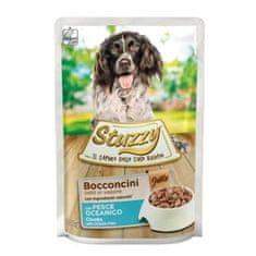 STUZZY Dog kapsa Adult kousky rybího 100g