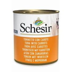 Schesir Dog konz. Adult tuňák/mrkev 285g