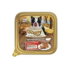 STUZZY Dog vanička Adult Monoprot. hovězí 100g