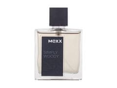 Mexx 50ml simply woody, toaletní voda