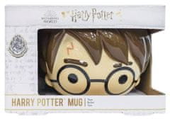 CurePink Keramický hrnek 3D Harry Potter: Chibi Harry s jizvou (objem 500 ml)