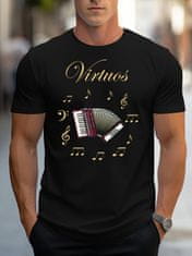 STRIKER Pánské tričko virtuos akordeon Velikost: S
