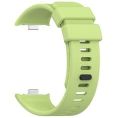 BStrap Silicone řemínek na Xiaomi Redmi Watch 4, lime