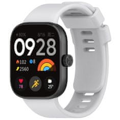 BStrap Silicone řemínek na Xiaomi Redmi Watch 4, gray