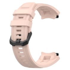 BStrap Silicone řemínek na Xiaomi Amazfit Active Edge, sand pink